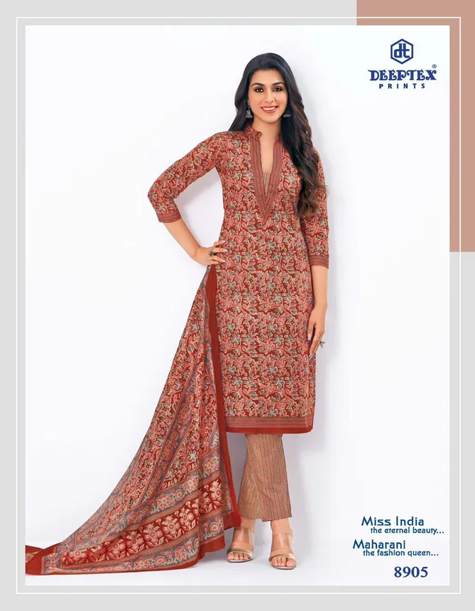 Miss India Vol 89 By Deeptex Cotton Printed Dress Material Suppliers In India